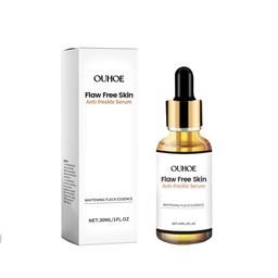 OUHOE Flaw Free Skin Anti-Freckle Serum, Brightening And Moisturizing Essence For Refreshing And Cleansing Skin