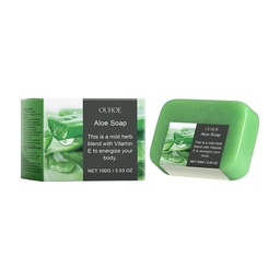 OUHOE Hair Soap With Aloe Vera Essential Oil Cleans Scalp And Nourishes Hair With Refreshing, Fluffy And Smooth Hair Care Soap