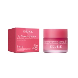EELHOE Lip Sleeping Mask, Moisturizing Gently Exfoliating Dead Skin Plump Smooth Lip Mask