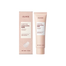 OUHOE Exfoliating Gel Refreshing And Gentle Cleansing Facial Skin Delicate Moisturizing Oil Control Skin Care Cleanser
