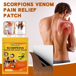 South Moon Scorpions Venom Pain Relief Patch, Shoulder Neck Lumbar Spine Hand Leg Flexion Bone Joint Pain Relief Body Care Patch