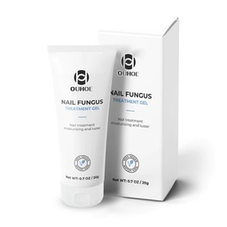 OUHOE Nail Care Gel, Hand And Foot Gray Nails Soft Nail Shine Nail Thickening Nail Repair Gel