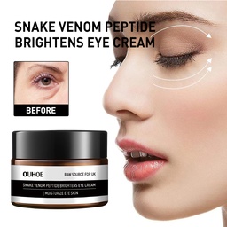 OUHOE Snake Venom Peptide Moisturizing Eye Cream, Reduce Fine Line Eye Bags Hydrating, Anti-Aging And Anti-Wrinkle Eye Cream