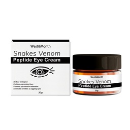 West&Month Snakes Venom Peptide Eye Cream, Lightening Eye Bags, Dark Circles, Firming Eye Skin, Hydrating Eye Cream