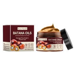 West&Month Batana Nourishing Hair Mask, Improve Dry Hair And Frizz Repair Bright And Smooth Hair Mask