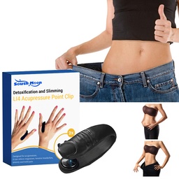 South Moon Detoxification And Slimming LI4 Acupressure Point Clip, Shape Firming Body Skin Slimming Finger Clamp