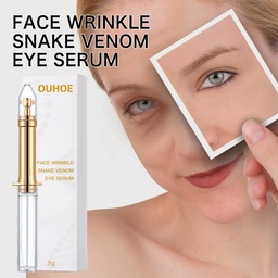 OUHOE Snake Venom Eye Essence, Hydrating And Lightening Dark Circles Firming Eye Care Essence