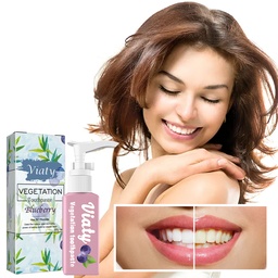 Jaysuing Blueberry Brightening White Toothpaste, Cleaning Teeth Tartar Whitening Teeth Care Gums Fresh Breath Toothpaste