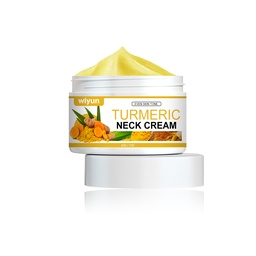WIYUN Turmeric Neck Cream Lighten Neck Lines, White And Smooth Skin Swan Neck Hydrating And Firming Care Cream