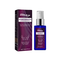 South Moon Men's Breast Firming Spray, Massage To Reduce Breast Firming Chest Muscle Shaping Spray