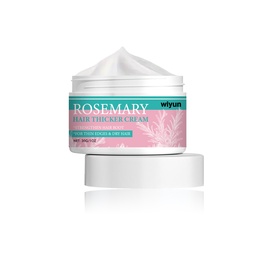 Wiyun Rosemary Hair Care Cream, Anti-Set Hair Intensive Repair Ironing And Drying Hair Smoothing Cream