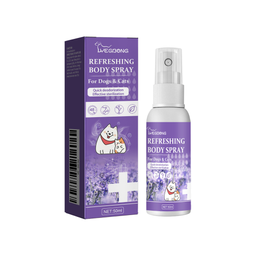 Yegbong Pet Deodorant Spray, Deodorant Indoor Fresh Deodorant Dog Cat Body Odor Feces Smell