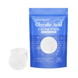 West&Month Salicylic Acid Cleansing Pad Gently Cleanses Facial Skin Hydrating Skin Care Cleanser