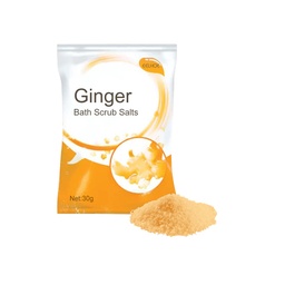 EELHOE Ginger Bath Scrub Salts, Body Improves Lymphatic Swelling To Dispel Cold Moisture Bath Salts