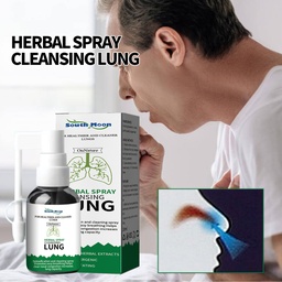South Moon Herbal Spray Cleansing Lung, Soothe Throat And Nose Discomfort, Moisten Throat And Clear Nose Care Spray