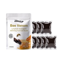 South Moon Lymphatic Drainage Slimming Foot Soak Beads, Relieve Leg Swelling Repair Veins Firming And Toning Foot Bath Pack