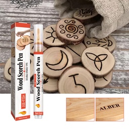 Jue-Fish Wood Burning Pen, Children's DIY Pyrography Wood Marking Wood Burning Marker Pen