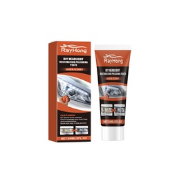 Rayhong Diy Headlight Restoration Polishing Paste, Scratch And Stain Cleaning Retread Coating Auto Headlight Repair Agent