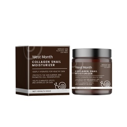 West&Month Snail Moisturizing Face Cream Nourishes And Moisturizes The Skin Soft, Smooth And Translucent Skin Care Cream