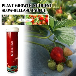 Yegbong Plant Growth Nutrition Sustained-Release Tablet, Fruit And Vegetable Plant Pot Root Growth Universal Nutrition Tablet