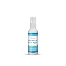 Yegbong Pet Tooth Cleaning Spray, Remove Bad Breath Yellow Teeth Cats And Dogs Mouth Refreshing Care Spray