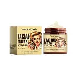 West&Month Tallow Honey Moisturizer, Hydrating And Moisturizing Soft And Soothing Dry Moisturizer For Skin