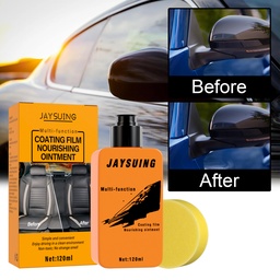 Jaysuing Leather Refurbishment Maintenance Wax, Sofa Seats Leather Interior Plastic Instrument Panel Dust And Polish Wax