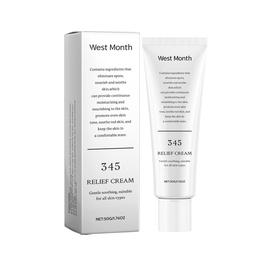West&Month Soothing Moisturizing Cream, Moisturizing, Moisturizing And Gentle Care Facial Moisturizer