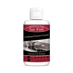 Jue-Fish Cooktop Cleaner Cream, Wash The Kitchen Stove Basin To Remove Oil Stains And Dirt To Remove Black Dirt At The Bottom Of The Pot