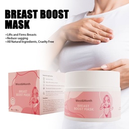 West&Month Breast Boost Mask, Anti-sagging Firming Moisturizing Plump Chest Treatment Mask