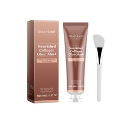West Month Collagen Tear Mask Moisturizes, Moisturizes, Rejuvenates, Moisturizes And Brightened Collagen Mask