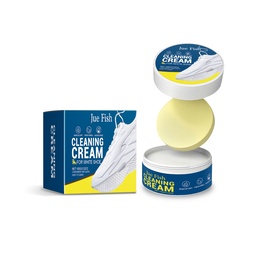 Jue-Fish White Shoes Cleaning Cream, Sports Shoes And Canvas Shoes Without Washing Surface Stains Multi-Functional Cleaning Cream