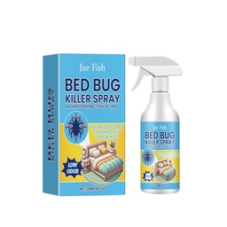 Jue-Fish Bedbug Spray, Bedbug Killing And Mite Killing Spray For Dormitory Beds And Bedrooms