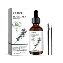 OUHOE  Rosemary Essential Oil, Nourishes Scalp Rosemary Essence, Strengthens Hair, Softens And Fluffs Essential Oil