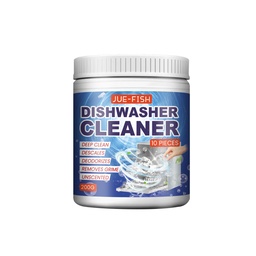 Jue-Fish Dishwasher Cleaning Sheet To Remove Stains, Grease And Scale Cleaning Sheet Dishwasher Cleaning Kitchen And Bathroom Special