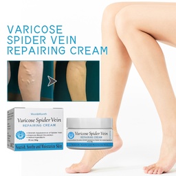 West&Month Varicose Spider Vein Repairing Cream, Relief Leg Pain Earthworm Leg Veins Care Massage Cream