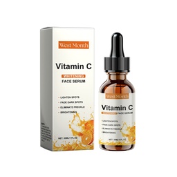 West&Month Vitamin C Face Serum, Moisturizing, Hydrating, Brightening, Tender And Smooth Skin Essence