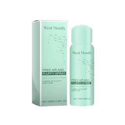 West&Month Free Air And Fluffy Spray, Lazyless Leave-In Spray Hair Feels Fluffy And Not Greasy