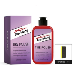 Rayhong Automobile Tire Polishing Paste, Tire Cleaning, Rust Removal, Polishing, Brightening And Anti-Stain Wheel Retreading Paste