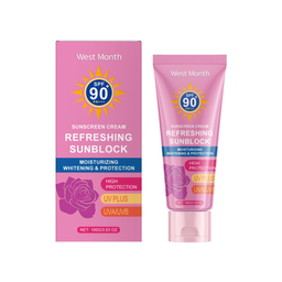 West&Month Brightening And Protecting Cream For Outdoor Moisturizing, Protecting And Protecting Face And Body Skin