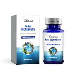 Yegbong Water Dechlorinator, Fish Pond Cleaning Decontamination Deodorization Algae Water Clarifying Water Effervescent Tablets