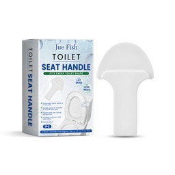 Jue-Fish Toilet Flap Device Household Toilet Cleaning And Sanitary Handle Convenient And Hands-Free Toilet Flap Device
