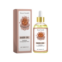 West&Month Body Oil Handmade Cinnamon Bun Flavor