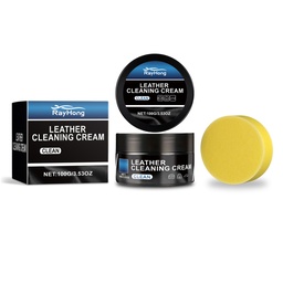 Rayhong Car Interior Leather Cleaning Cream Car Interior Maintenance Car Leather Decontamination Cleaning Cream