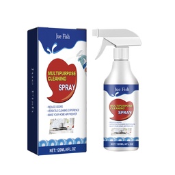 Jue-Fish Multi-Function Cleaning Spray, Kitchen Heavy Oil Tile Stains Multi-Effect Cleaning Household Cleaner