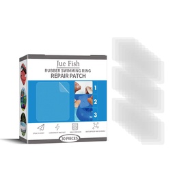 JUE FISH Rubber Swimming Ring Repair Patch, Swim Ring Patch Self-Adhesive Seal