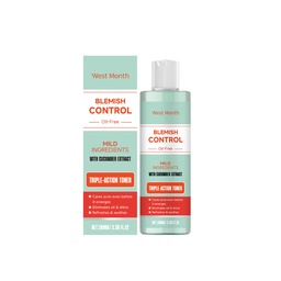 West&Month Facial Toner With Mild Ingredients To Lighten Acne, Nourish And Repair Facial Skin